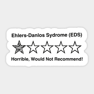 5 Star Review (Ehlers-Danlos Sydrome) Sticker